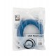 Патч-корд Cablexpert PP10-5M/B, синий, Cable Patch cord UTP 5e-Cat 5 m