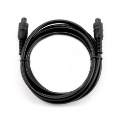 Оптический аудиокабель Cablexpert CC-OPT-2M, 2м, Cable Audio, Toslink Optic Cable, 2m, black