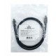 Оптический аудиокабель Cablexpert CC-OPT-1M, 1м, Cable Audio, Toslink Optic Cable, 1m, black