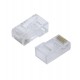 Коннектор RJ-45 Cablexpert  LC-8P8C-002, упаковка, Connector Cat.6, for UTP, (в пакете 100 штук)